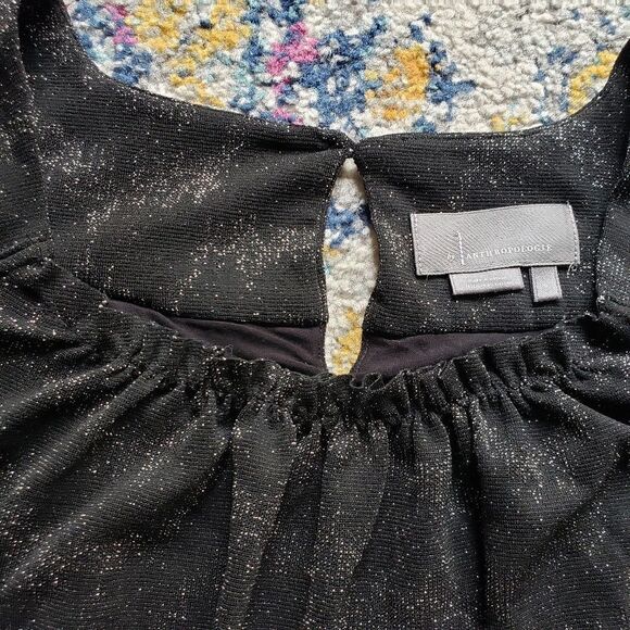 ANTHROPOLOGIE metallic top - Picture 3 of 11